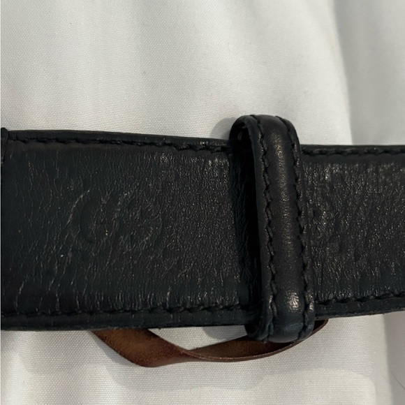 Gucci Black Leather Belt - Picture 3 of 6